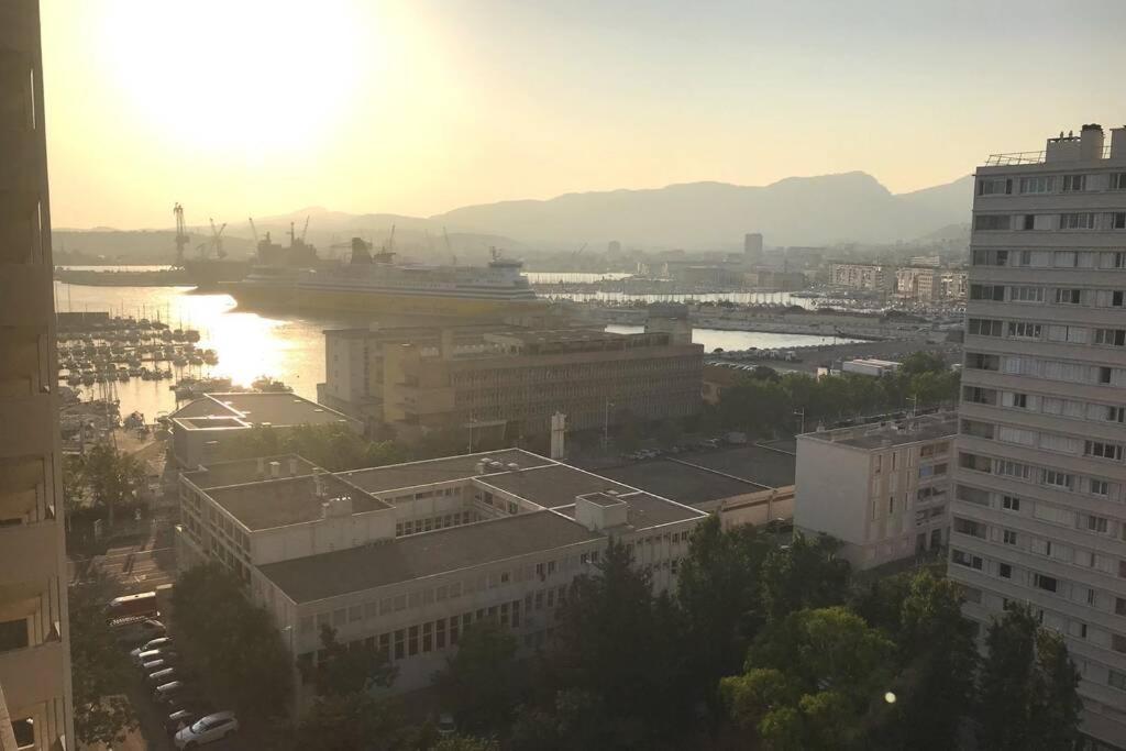 Bel Appartement T3 Mourillon A 5 Min Des Plages - Vue Mer 툴롱 외부 사진